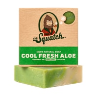 Dr. Squatch Men's Natural Bar Soap Cool Fresh Aloe