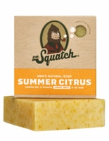 Dr. Squatch Men's Natural Bar Soap Summer Citrus