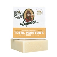 Dr. Squatch Men's Natural Bar Soap for Sensitive Skin Unscented