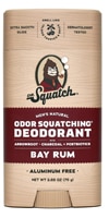 Dr. Squatch Men's Natural Deodorant Stick Aluminum Free Bay Rum