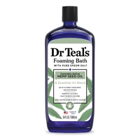 Dr Teal's Foaming Bath with Pure Epsom Salt- Hemp Seed Oil