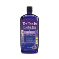 Dr Teal's Foaming Bath with Pure Epsom Salt - Sleep Bath Melatonin Lavender Chamomile