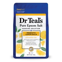 Dr Teal's Pure Epsom Salt Soaking Solution - Prebiotic Lemon Balm