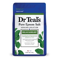 Dr Teal's Pure Epsom Salt Soaking Solution - Relax & Relief Eucalyptus