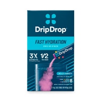DripDrop Bold Variety Pack Electrolyte Drink Mix Berry Lemon Orange Watermelon