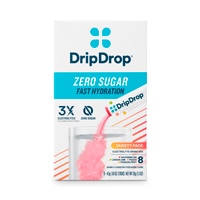 DripDrop Zero Sugar Variety Pack Electrolyte Drink Mix Watermelon-Lemon Lime-Peach-Passion Fruit