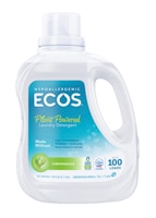 ECOS Hypoallergenic Laundry Liquid Detergent 100 Loads Lemongrass