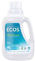 ECOS Hypoallergenic Laundry Liquid Detergent 50 Loads Free & Clear