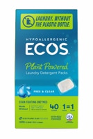 ECOS Laundry Detergent Packs Free & Clear