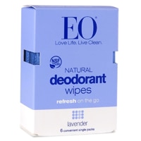 EO Natural Deodorant Wipe French Lavender