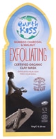 Earth Kiss Organic Bamboo and Charcoal Walnut Exfoliating Clay Mask