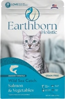 Earthborn Holistic Cat Dry Food Wild Sea Catch Grain-Free Salmon & Vegetables