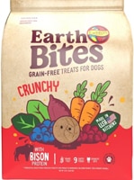 Earthborn Holistic EarthBites Crunchy Grain Free Dog Treats Bison Protein