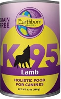 Earthborn Holistic Wet Dog Food K95 Grain Free 95% Meat Protein Lamb