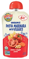 Earth's Best Organic Baby Food Puree 6+ Month Pasta Marinara with Veggies