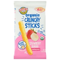 Earth's Best Organic Crunchy Sticks 6+ Months Strawberry Banana