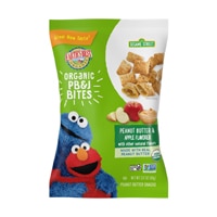 Earth's Best Organic PB&J Bites Toddler Snack 2+ Years Peanut Butter & Apple