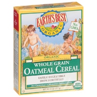 Earth's Best Organic Whole Grain Cereal Infant Oatmeal