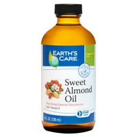 Earth's Care 100% Natural Sweet Almond Oil with Vitamin E