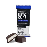 EatingEvolved Dark Chocolate Keto Cups Organic Coconut Butter