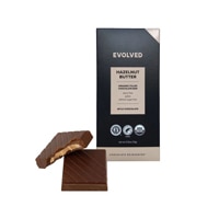 EatingEvolved Milk Chocolate Bar Organic Hazelnut Butter