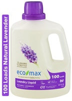 Eco-Max Laundry Wash Liquid 100 Loads Natural Lavender