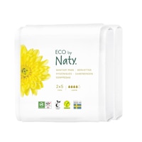 Eco by Naty Compostable Sanitary Pads Super Absorbency Travel Pack