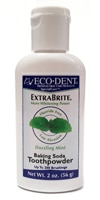 Eco-dent Extrabrite Baking Soda Toothpowder Dazzling Mint