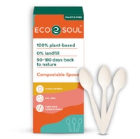 EcoSoul Spoons Compostable Plant-Based