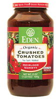 Eden Foods Organic Crushed Tomatoes Heirloom Variety No Salt Added