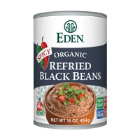 Eden Foods Organic Refried Black Beans Spicy