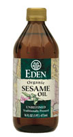 Eden Foods Organic Sesame Oil Unrefined