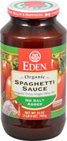 Eden Foods Organic Spaghetti Sauce No Salt Added