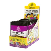 Eden Foods Pocket Snacks Organic Wild Berry Mix