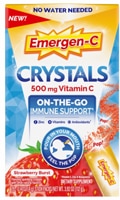 Emergen-C Crystals On-The-Go Immune Support Strawberry Burst