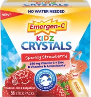 Emergen-C Kidz Crystals On-The-Go Immune Support Sparkly Strawberry