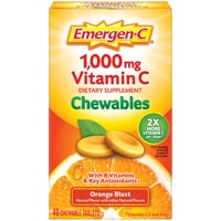 Emergen-C Vitamin C Chewables Orange Blast