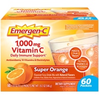 Emergen-C Vitamin C Fizzy Drink Mix Super Orange