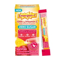 Emergen-C Zero Sugar Daily Immune Support Raspberry Lemonade