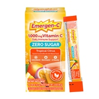 Emergen-C Zero Sugar Daily Immune Support Tropical Citrus