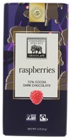 Endangered Species Dark Chocolate 72% Cocoa Bar Tart Raspberries