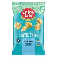 Enjoy Life Light & Airy Lentil Chips Sea Salt