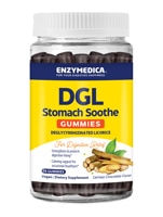 Enzymedica DGL Stomach Soothe Gummies German Chocolate