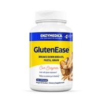 Enzymedica GlutenEase Digestive Enzymes for Food Intolerance with Fast Acting Gas & Bloating Relief