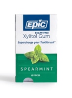 Epic Dental Xylitol Gum Sugar-Free Spearmint