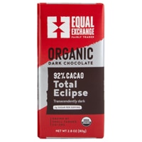 Equal Exchange Organic Dark Chocolate Bar Total Eclipse