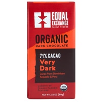 Equal Exchange Organic Dark Chocolate Bar Very Dark