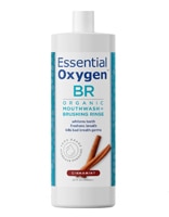 Essential Oxygen BR Organic Mouthwash Brushing Rinse Cinnamint