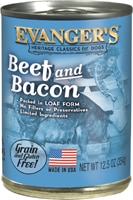 Evanger's Heritage Classics Wet Dog Food Beef & Bacon