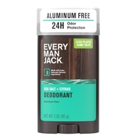 Every Man Jack Deodorant Aluminum Free - Sea Salt + Citrus